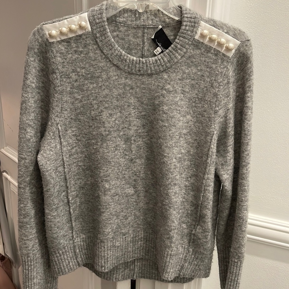3.1 Phillip Lim Pearl Embellished Sweater